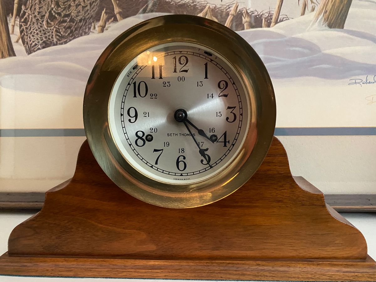Seth Thomas Ships Clock