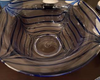 Museum of Modern Art Art Glass Bowl