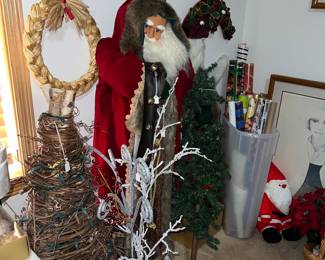 Four Foot Tall Santa Figure