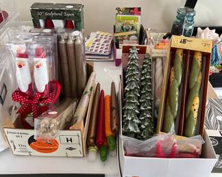 Holiday and novelty candles