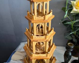 5 Tier German Christmas Pyramid New in Box