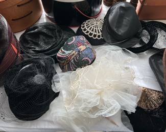 Antique women's hats