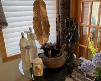 African accent pieces