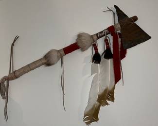 Contemporary Replica of a Native American tomahawk