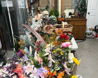 Quantities of floral arrangment supplies