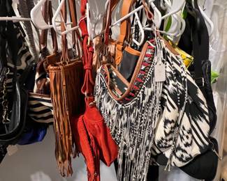 Fringed Purses