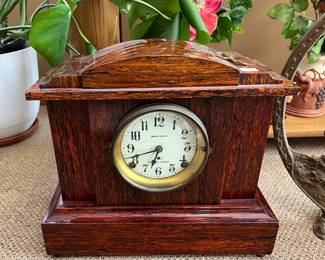 Seth Thomas Sonora Chimes Anamatine Case Clock