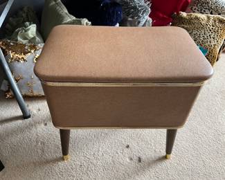 Mid Century sewing stool