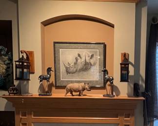 African art and decorative items