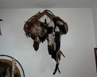 Contemporary Native American dream catcher