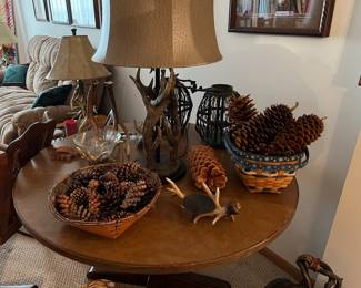 Huge Pine Cones and Cabin Look Items