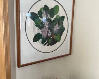 Signed Black Violet Print