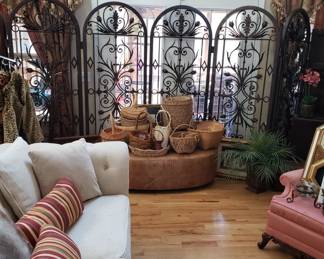 Heavy Iron Decorative Room Divider