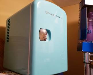 Mini Blue Frigidaire