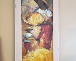 Great Vintage Oriental Painting