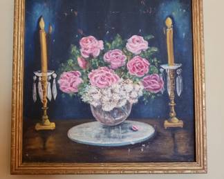 Vintage Oil of Flowers