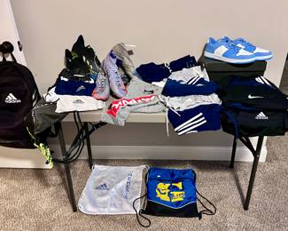 Sports Clothing and Athletic Gear, Cleats & Bags