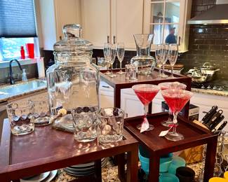 Drink Dispenser and Glassware