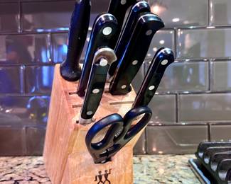 JA Henckels Knife Block Set