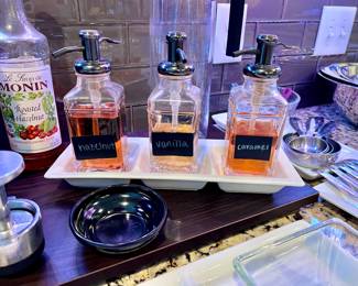 Coffee and Espresso Flavoring Bottles