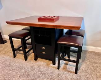 Game Table and Chairs