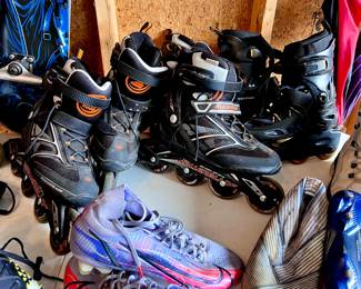 Rollerblades and Soccer Cleats