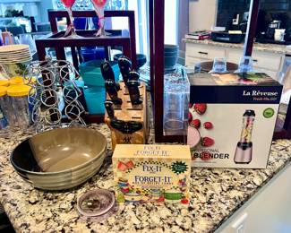 Personal Blender, J.A. Henckels Knife Block Set