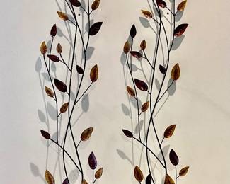 Large Metal Leaf Wall Art