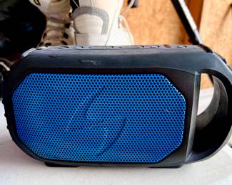 Blue Bluetooth Speaker