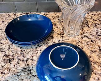 Dinnerware Bowls and Mikasa Vase