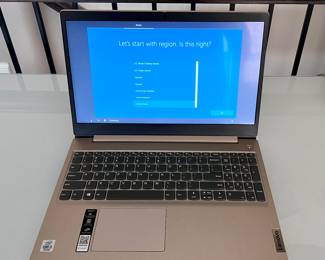 Newer Lenovo Touchscreen Laptop in Rose Gold