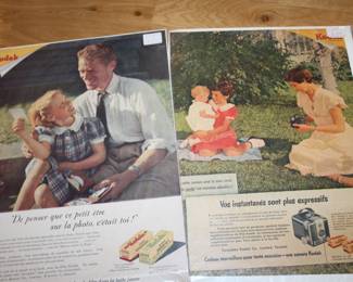 vintage magazine cut-outs