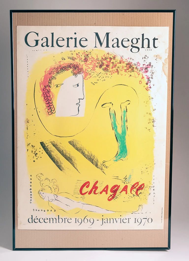 Vintage uncommon gallery poster