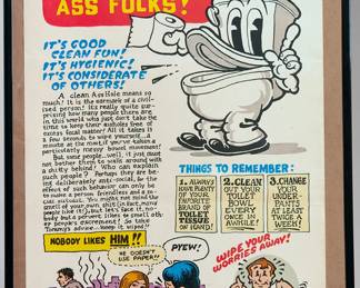 Another R Crumb original poster