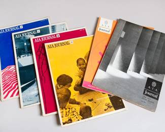 AIA architecture magazines 1960s