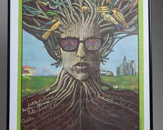 1968 Eye magazine Bob Dylan poster