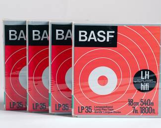 Sealed reel to reel tapes