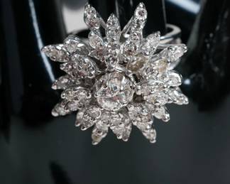 Diamond cocktail ring