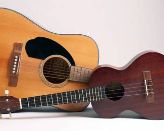 Fender Lefty and a Ukelele