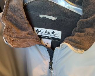 A closet full of Columbia men’s wear some new with tags