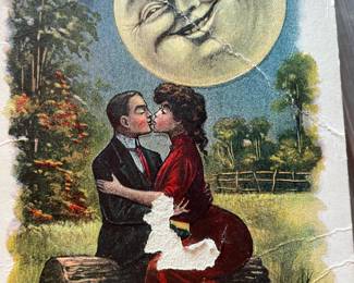 Postcards and stamps from the early 1900s