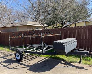 Homemade kayak trailer, no title will provide bill of sale