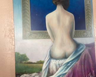 Large original oil on canvas paintings