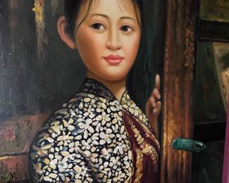 Original oils on canvas portraits