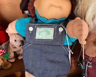 Vintage Cabbage Patch, baby in original clothing