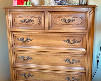 Matching Tall Boy Dresser, Decorative Lighting, Christmas Decor, Etc