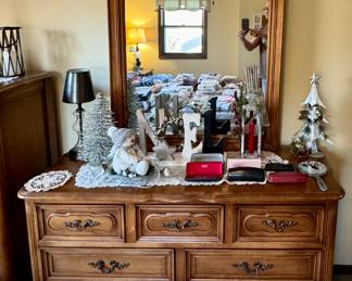 An Incredible Dresser and Mirror Set