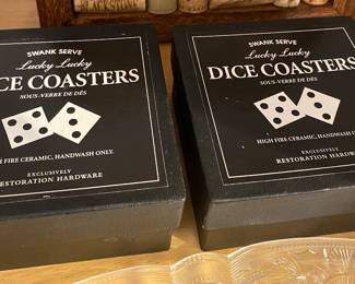 Restoration Hardware Coasters