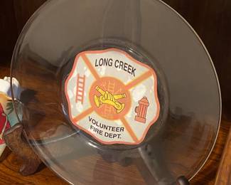 Long Creek Volunteer Fire Department Souvenir Plate