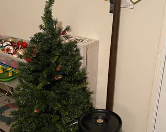 Small Christmas Tree, Wooden Coat Rack